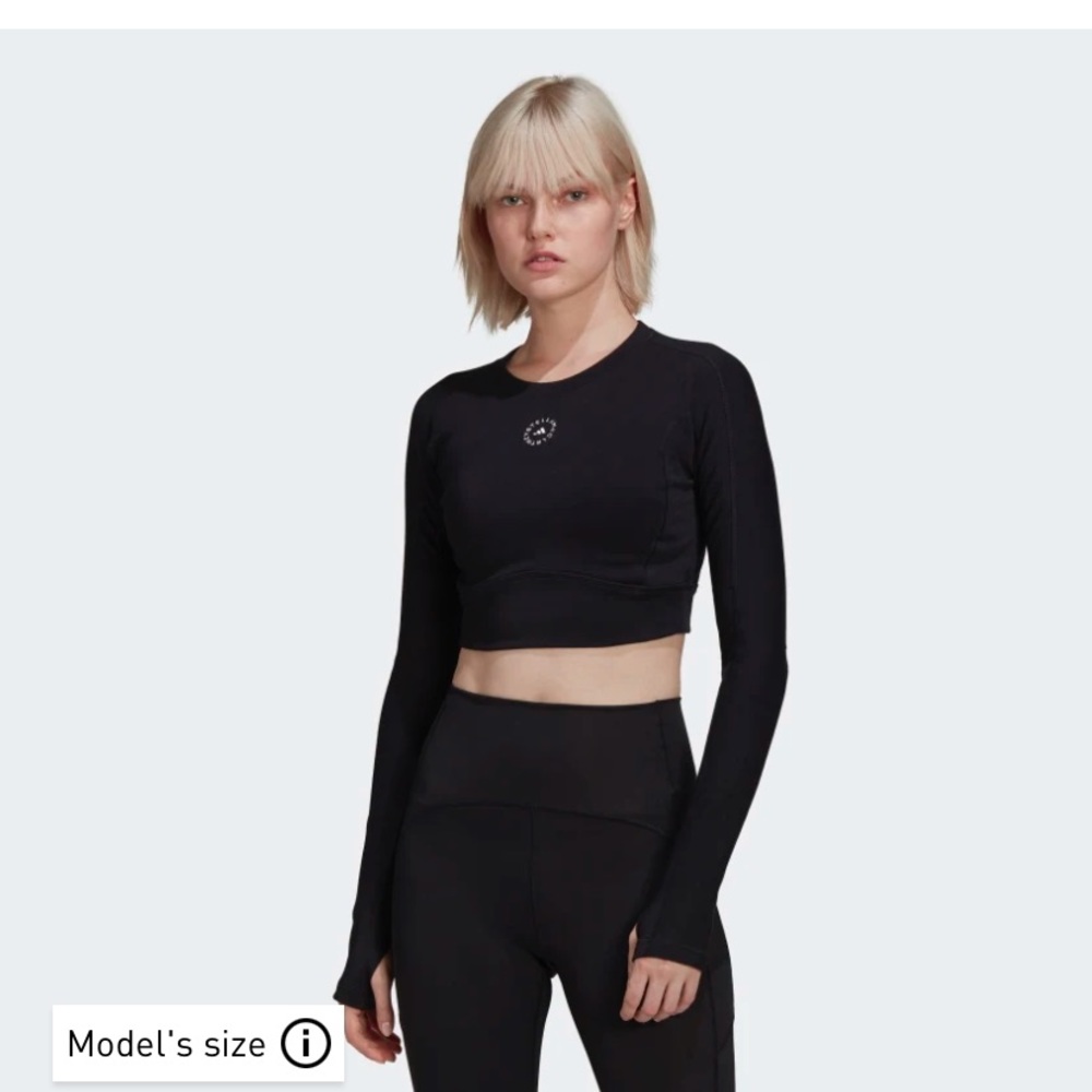 Stella McCartney adidas collab crop top